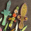 High Quality Dagger Resin Casting Sword Shape Molds Silicone Mold Epoxy 16