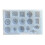 Embossed Flower Pattern Mold Aromatherapy Plaster Mold Silicone Pendant Mold 1