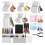 1 Set Double-sided Blank Earrings Sublimation Printing Earrings Various Shapes 1