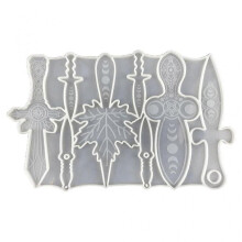 High Quality Dagger Resin Casting Sword Shape Molds Silicone Mold Epoxy