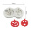 Silicone Diy Cookie Cutters Cartoon Kitchen Baking Tools Easy Cake Decoration 3