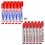 12Pcs Erasable Thick for Head Refillable Non Toxic Liquid Ink Whiteboard Marker 1