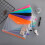 12Pcs/ Pack Binder Pockets Letter Size 11 Holes 12.20'' x 9.65'' Button Lock 17