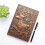 for Creative Deer Embossed A5 Leather Notebook Journal Notepad Travel Diary Plan 21