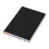 Portable A5 Leather Notebook with Ribbon Bookmark Softcover Notepad for Adults 1