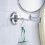 Dressing mirror, bathroom wall, folding magnifying glass, bathroom mirror.(Silver) 2