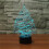 Christmas Tree Shape 3d Colorful Led Vision Table Lamp Usb And Battery Version 6