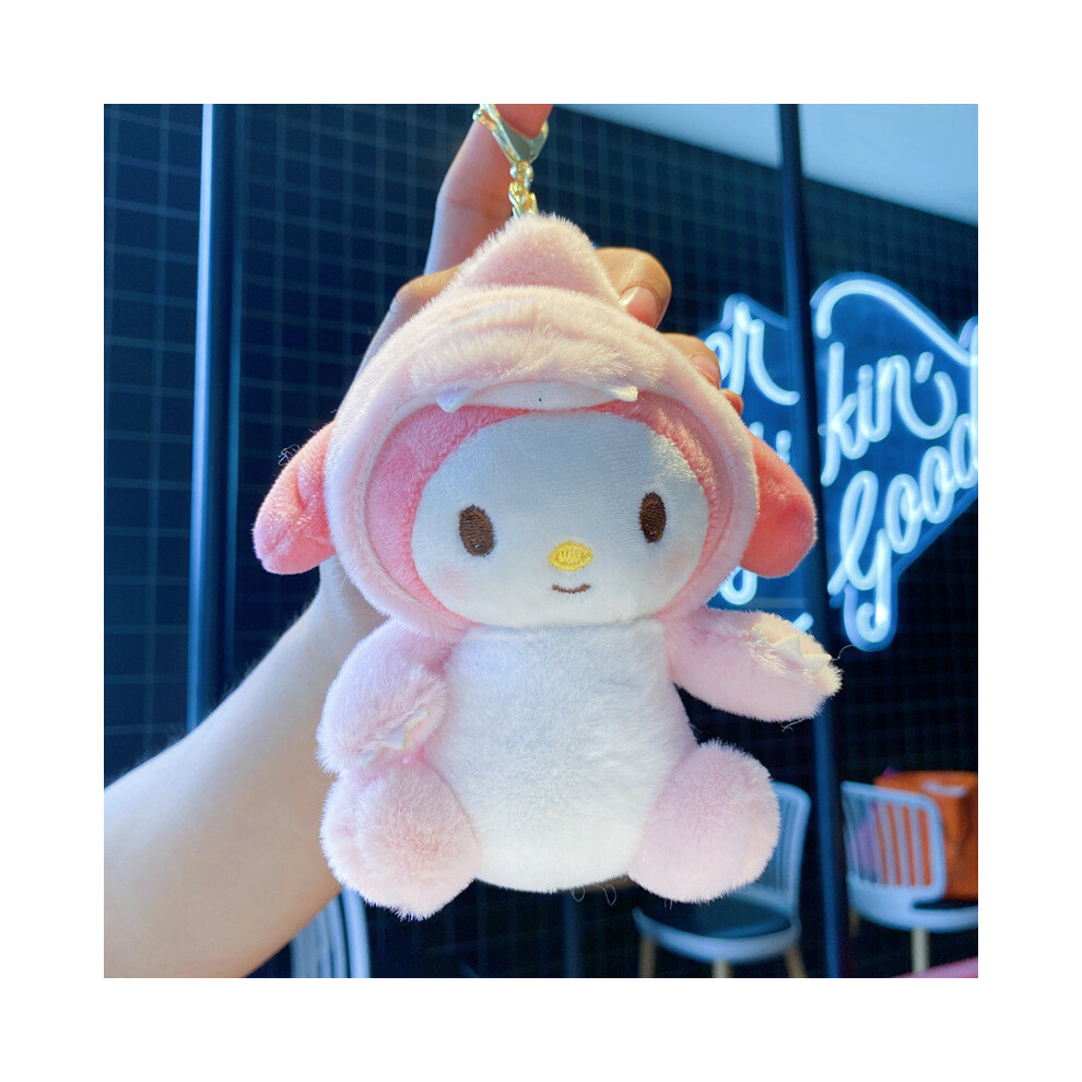 (Style 4) Dinosaur Sanrio Plush Toy Keychain Beaded Chain Kids Festival Collection Gifts-image-OPC-PHP2WJT-NEW