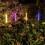 2Pcs Solar Garden Lights Auto Charging Waterproof Light Sensor Automatic Lighting Energy-Saving 11