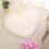 Kitchen Home Decor Heart Shape Non-slip Bath Mats Size 50*60cm Coffee 9