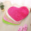 Kitchen Home Decor Heart Shape Non-slip Bath Mats Size 50*60cm Coffee 6
