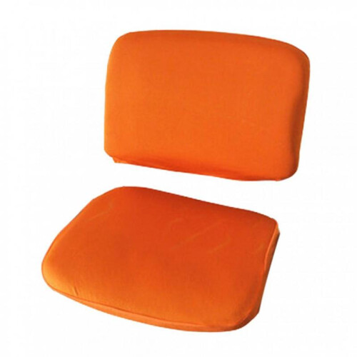 Set Office Chair Covers Stretch Design Computer Desk Cover Orange 1