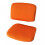 Set Office Chair Covers Stretch Design Computer Desk Cover Orange 12