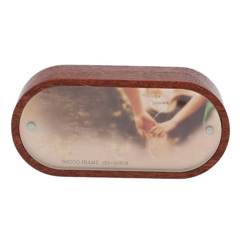 Round Wooden Picture Frame