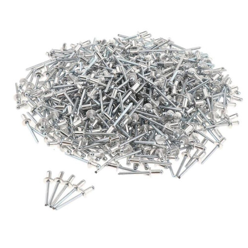 500 Pack Dome Head Pop Stainless Steel Blind Open Rivets 4.8mm 4.8x8mm 1