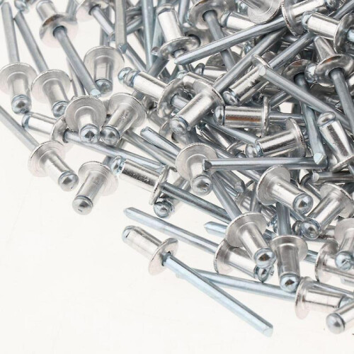 500 Pack Dome Head Pop Stainless Steel Blind Open Rivets 4.8mm 4.8x8mm 2