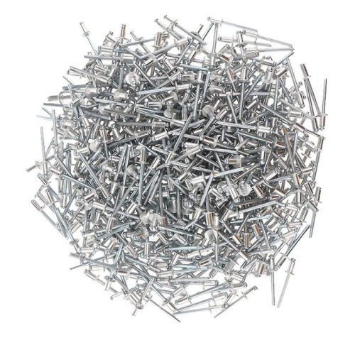 500 Pack Dome Head Pop Stainless Steel Blind Open Rivets 4.8mm 4.8x8mm