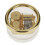 Round Clear Acrylic Clock Music Clearance Melody Box Danube Blue 13