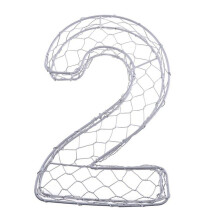 Wire Wreath Frame Succulent Metal Planter Pot Plant Holder Art Number 2