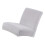 Low Back Stretch Bar Stool Counter Chair Cover, Light Gray 9