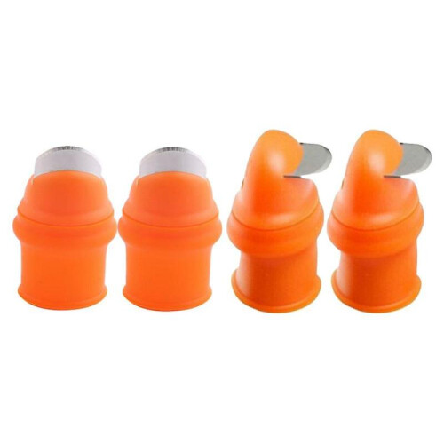 2x Fruit U0026 Vegetable Picker Thumb Silicone Thumb Cutter Set Gardening Tool