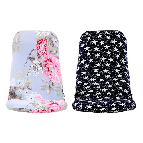 Pieces Floral Pattern Stretch Office Computer Chair Covers Slipcover