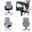 Pieces Floral Pattern Stretch Office Computer Chair Covers Slipcover 4