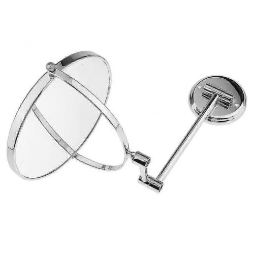 5X/1X Magnification Double-sided Wall Mounted Makeup Mirror Shaving Cosmetic