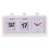 Fashion Retro Flip Clock Digtal Flip Day Date Display Time Clock White 1