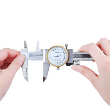 Stainless Steel Dial Vernier Gauge Micrometer Measuring 0-6 Inches