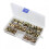 120pcs Flat Head Threaded Rivet Nut Insert Assortment Kit 1