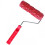 Inch Embossed Paint Roller with Plastic Handle for Flower Wall Decor 12