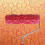 Inch Embossed Paint Roller with Plastic Handle for Flower Wall Decor 1