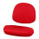 Soft Swivel Office Computer Chair Cover with Red Protective Cover 16