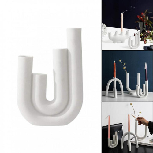 Wedding Table Ceramic Candle Holder Candle Holders 17x12cm 2