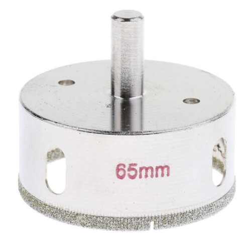 Diamond Drill Tile Ceramic Glass Slate Porcelain Marble Drill Bit 65mm