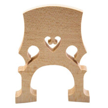 Double Bass Bridge Vertical Bass Bridge for Acoustic Maple Part 1: Size 4
