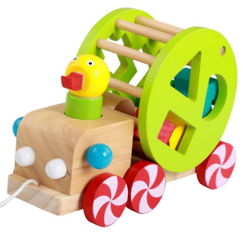 Pull Along Wooden Walking Toy 2