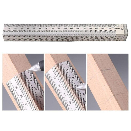 Precision T Ruler Stainless Steel 2