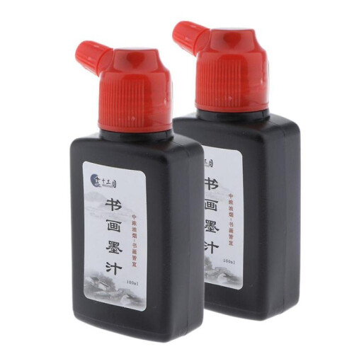 2pcs 100ml Quick Dry Sumi Liquid Ink