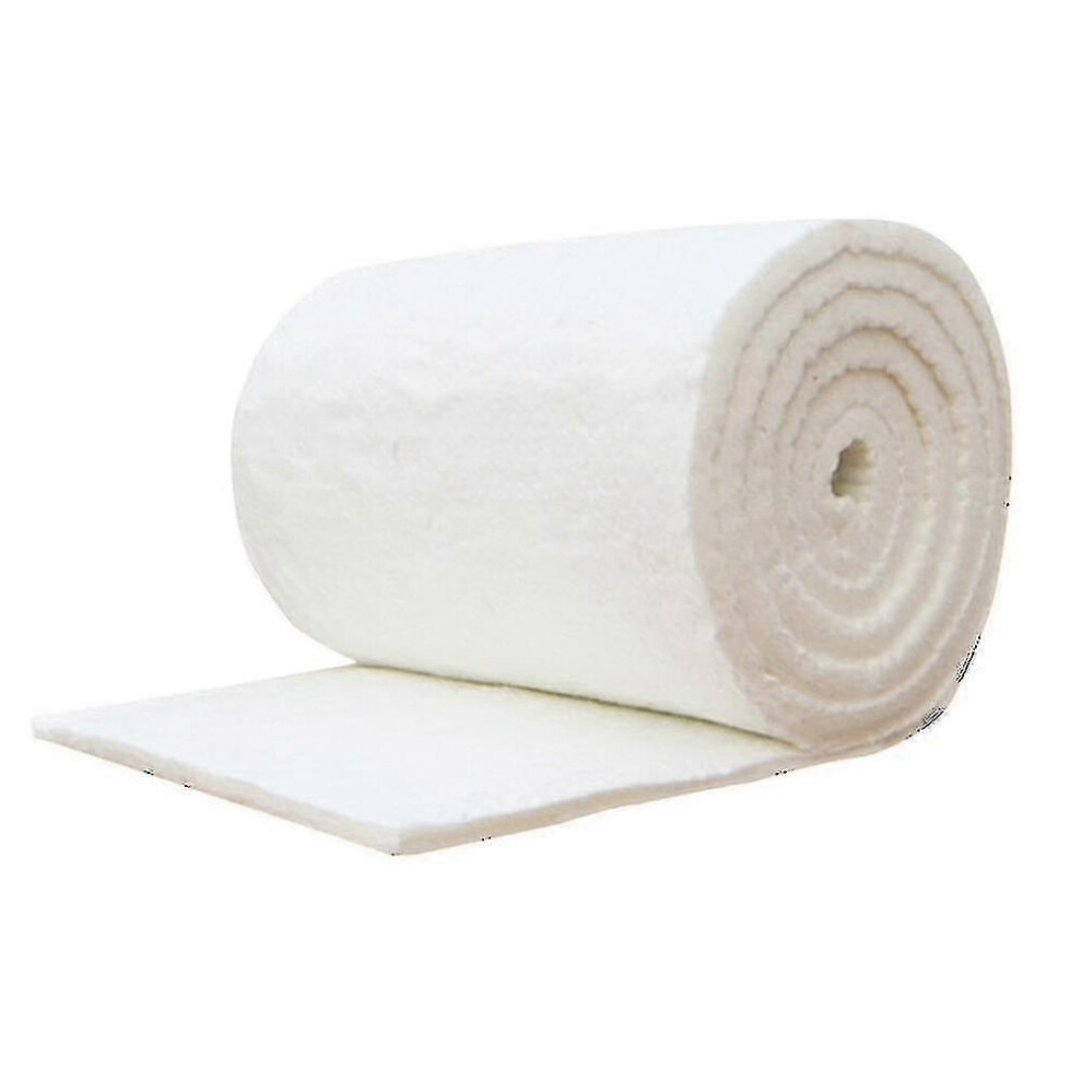 (30Mm, One Size) Ceramic Fiber Insulation Blanket, Aluminum Silicate Needle Blanket High Temperature Boiler Insulation Fireproof Blanket Ta 8191722663603