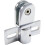 (As show, One size) Glass Shower Door Pivot Hinge -XX 1