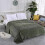 (100*150cm., Bright Yellow) Skin-friendly Soft Throw Blanket Polyester Air Conditioned Blanket for Sofa 3