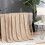 (100*150cm., Bright Yellow) Skin-friendly Soft Throw Blanket Polyester Air Conditioned Blanket for Sofa 4