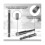 (As show, One size) Dry Diamond Drill Bits - 4pcs - (6mm), (8mm), (10mm), (12mm) - Hex - Tile Drill Bits 4