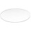 (As show, One size) Transparent 3mm Thick Mirror Acrylic Round Disc Dimetro:60mm 1