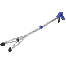 (As show, One size) Sweeping Tool, Litter Picker, Folding Claw Litter Sweeper Tool For Garden Leaf Litter Pickup(blue Handle)