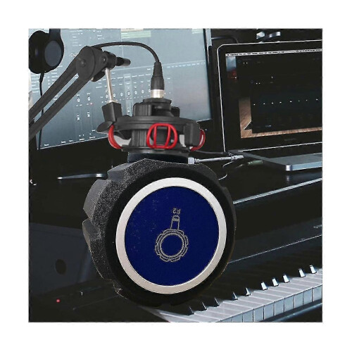 (As show, One size) Microphone Windscreen Foam Cover Filter, Professional Microphone Filter Foam Windscreen With Thick 1