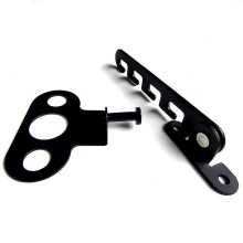 (As show, One size) 2 Pcs Casement Window Restrictor (black) Window Restrictor, Window Latches With 4 Screws, Window Latch Proof Window Lock For Adjusting Window Opening