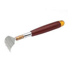 (As show, One size) Back Scratcher - Best Back Scratcher For Women Men With Massage Roller - Extends Up To 53cm - Solid Wood Handle - Premium Stainless Steel Head Arm